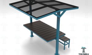 Ahşap ve Metal Bileşenli Engelsiz Kamelya