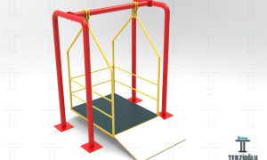 Çelik Engelsiz Tek Kişilik Salıncak